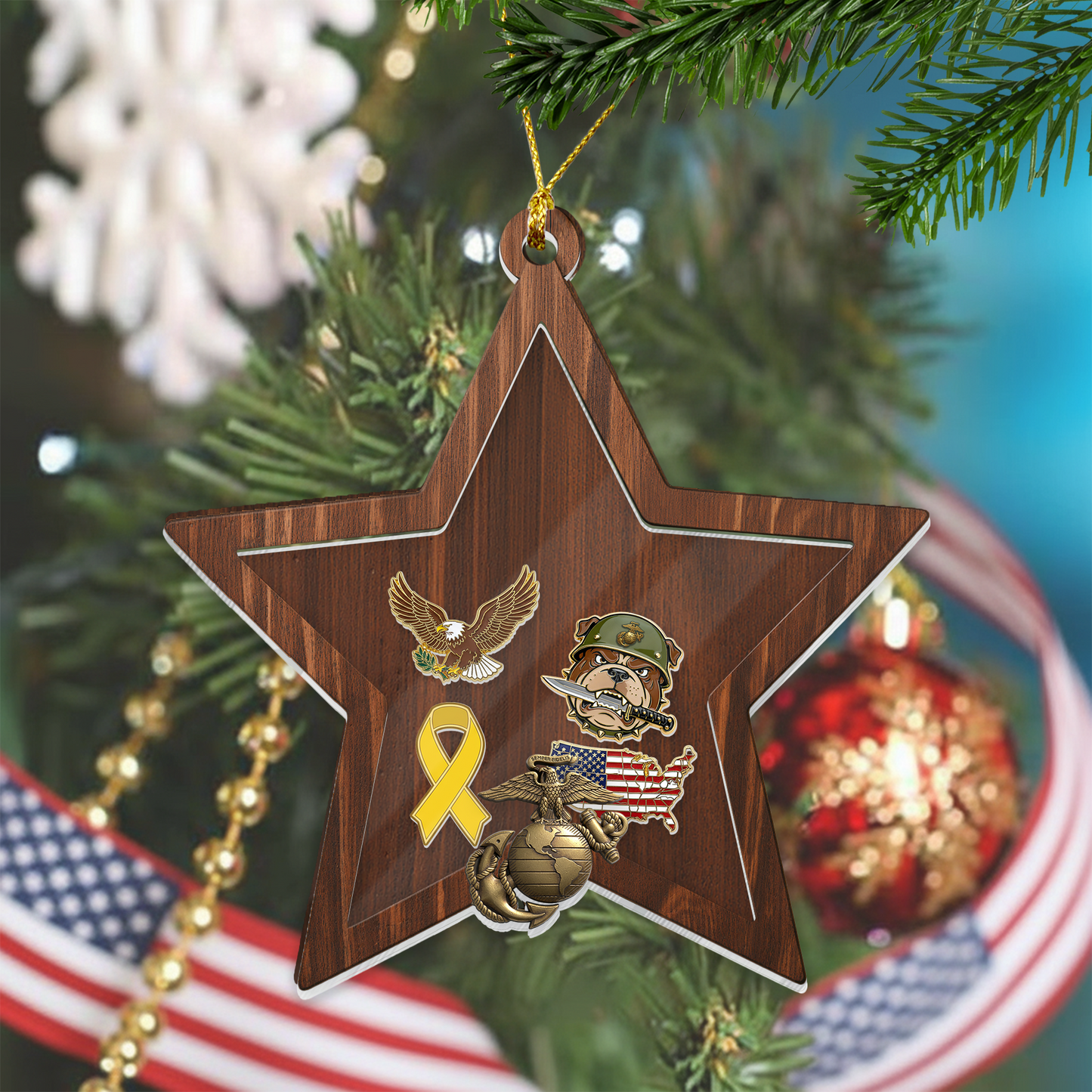 Personalized "Your Star" | Shaker Keepsake for Deployed Soldiers