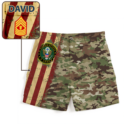 The "Old Glory Tribute" Personalized Shorts