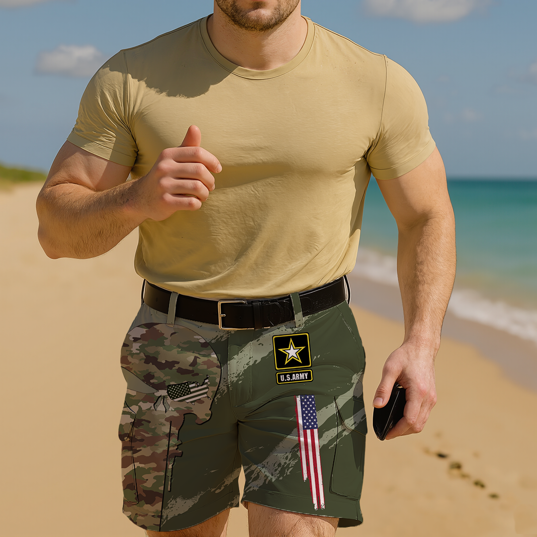 The "Battle Mark" Custom Shorts