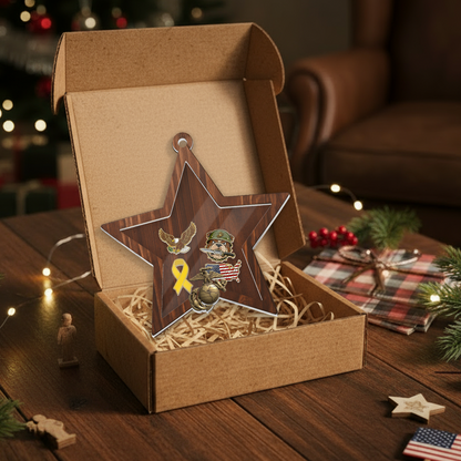 Personalized "Your Star" | Shaker Keepsake for Deployed Soldiers