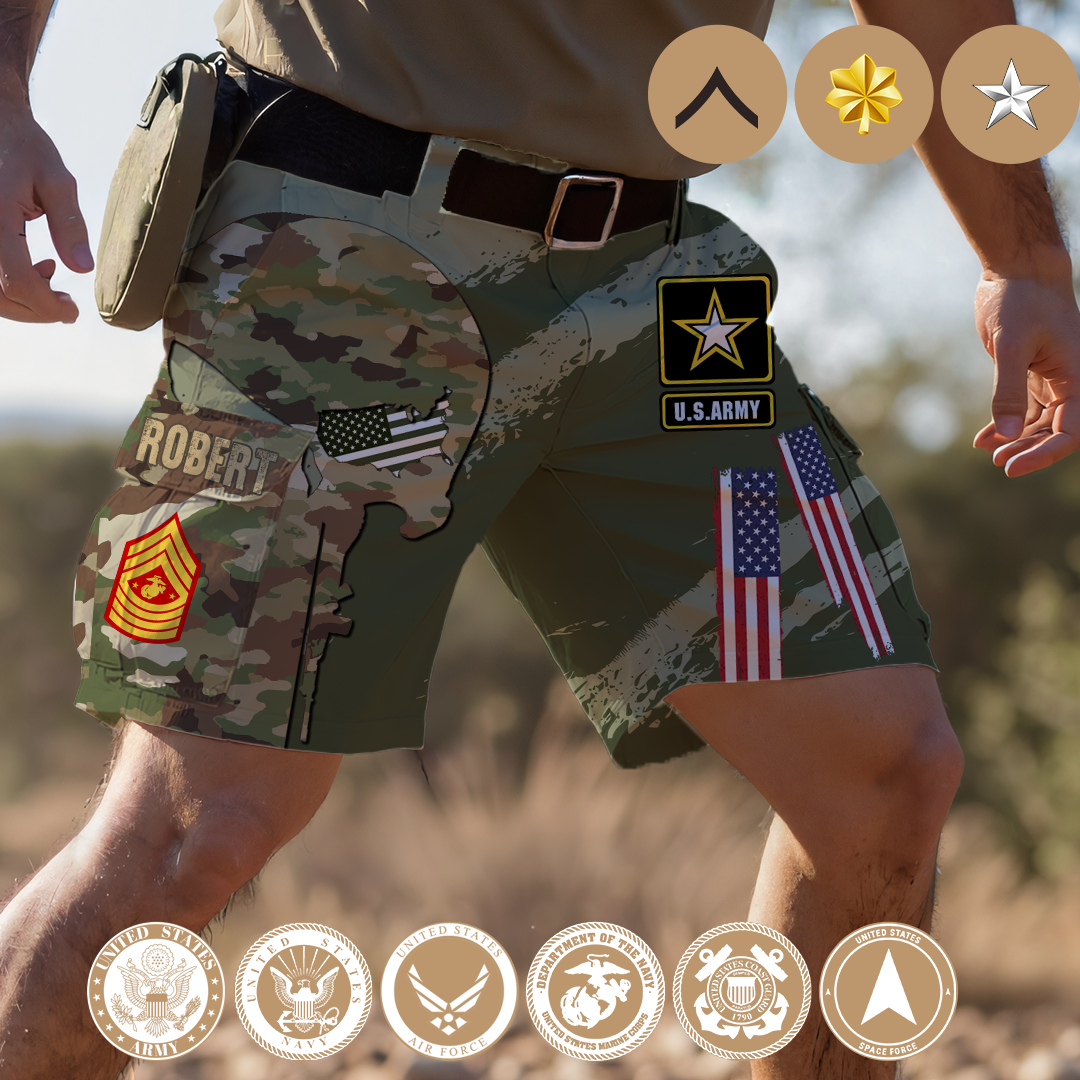 The "Battle Mark" Custom Shorts