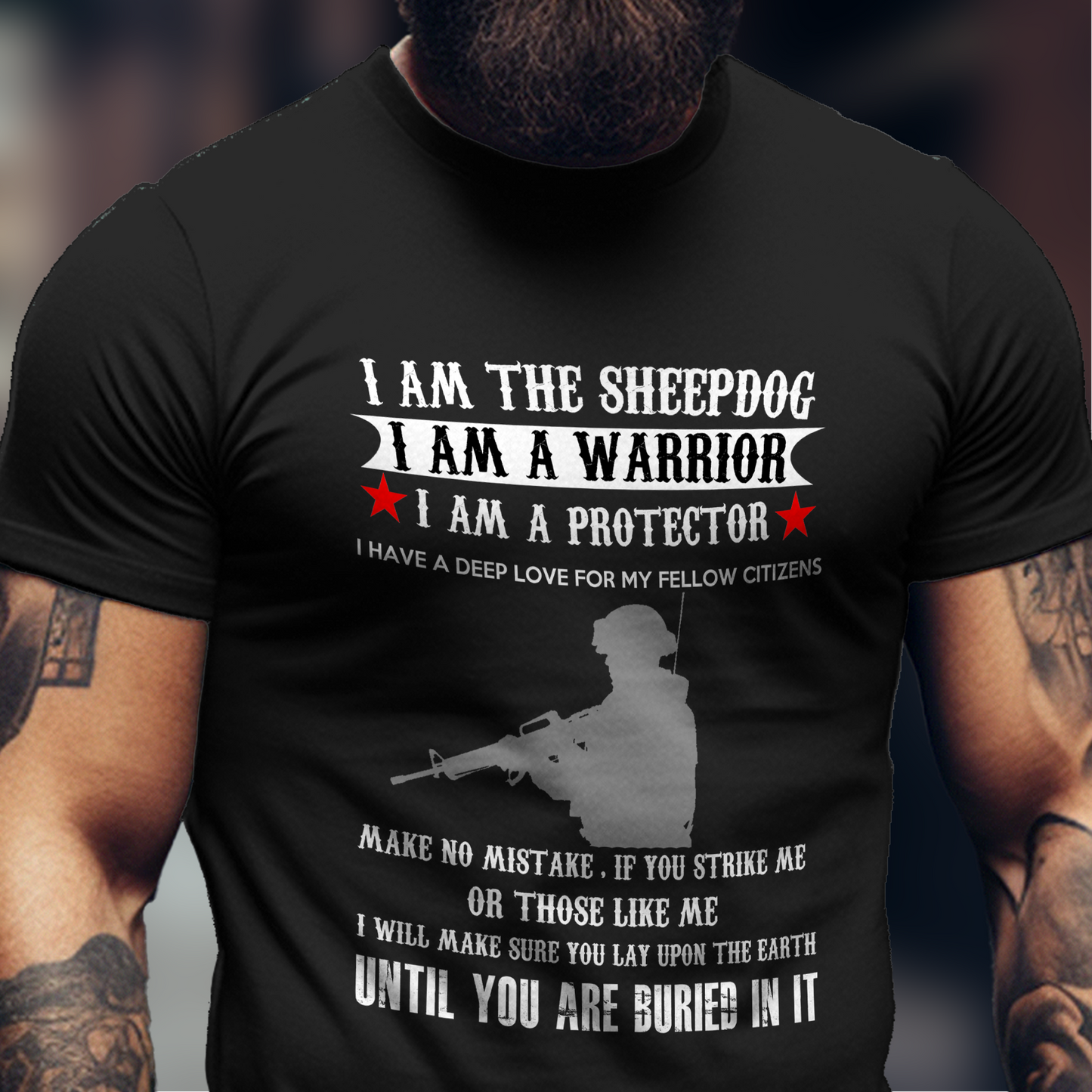 I Am The SheepDog Shirt