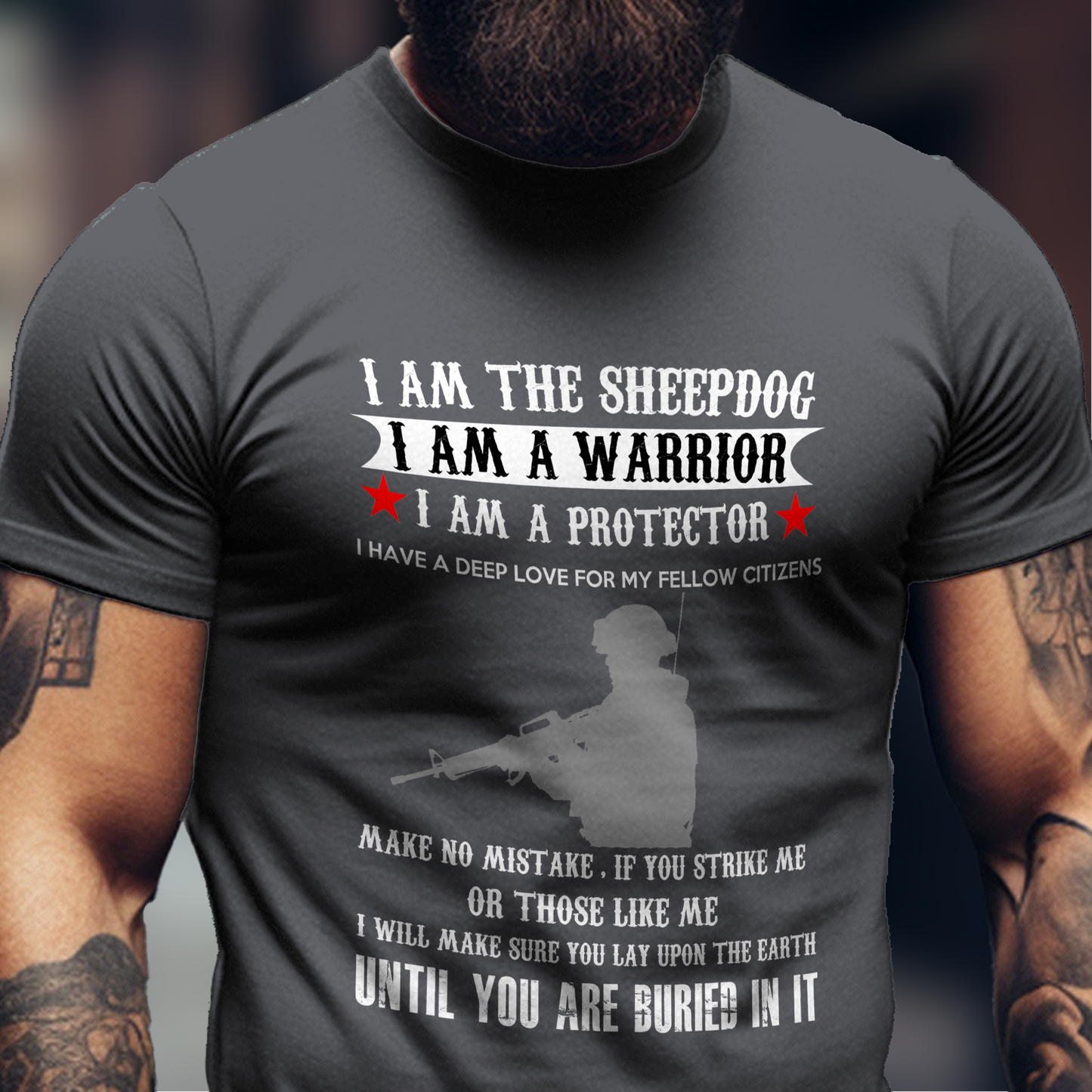 I Am The SheepDog Shirt