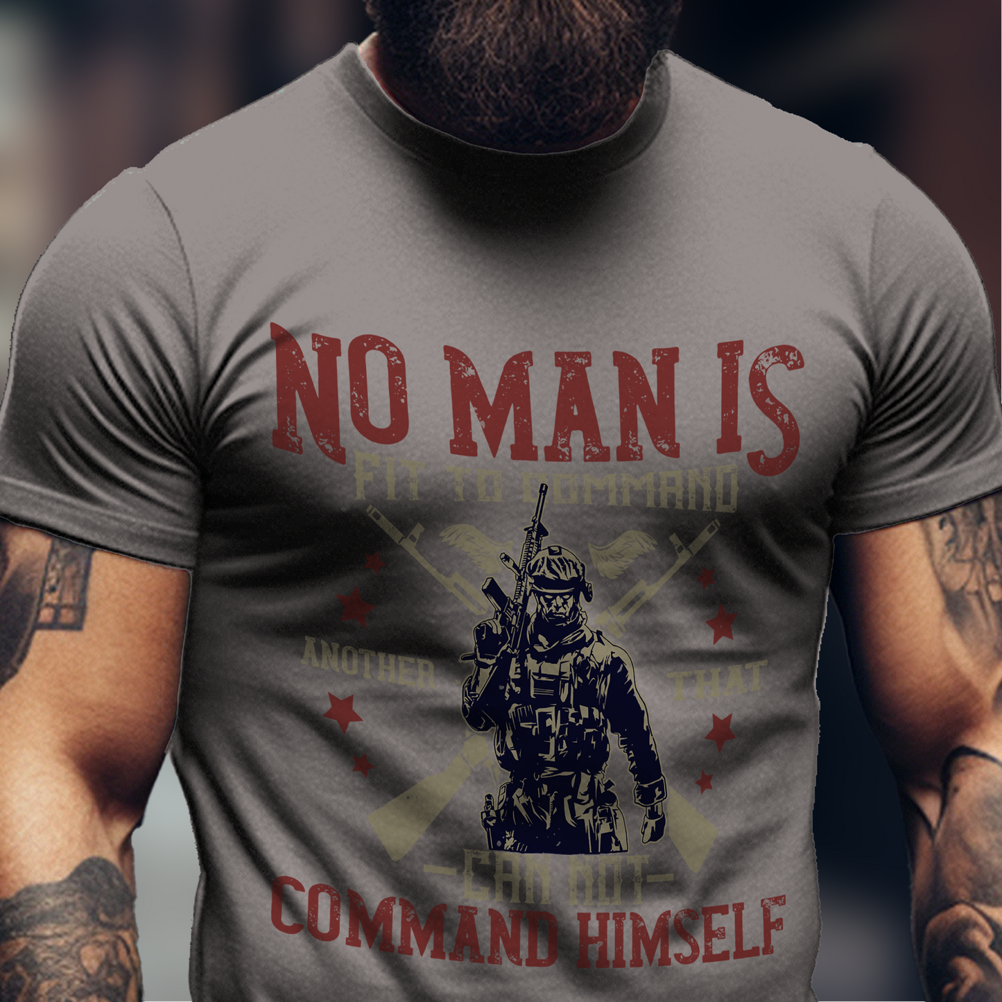 No Man Is Fit To Command Shirt
