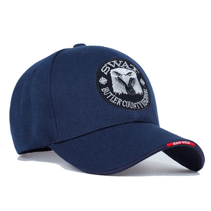 Tactical Eagle Patch Cap | Embroidered Special Unit Style