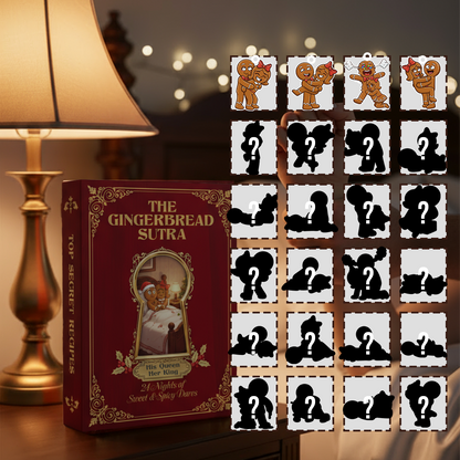 The Gingerbread Sutra - A Couple's Advent Calendar with 24 Spicy Dares