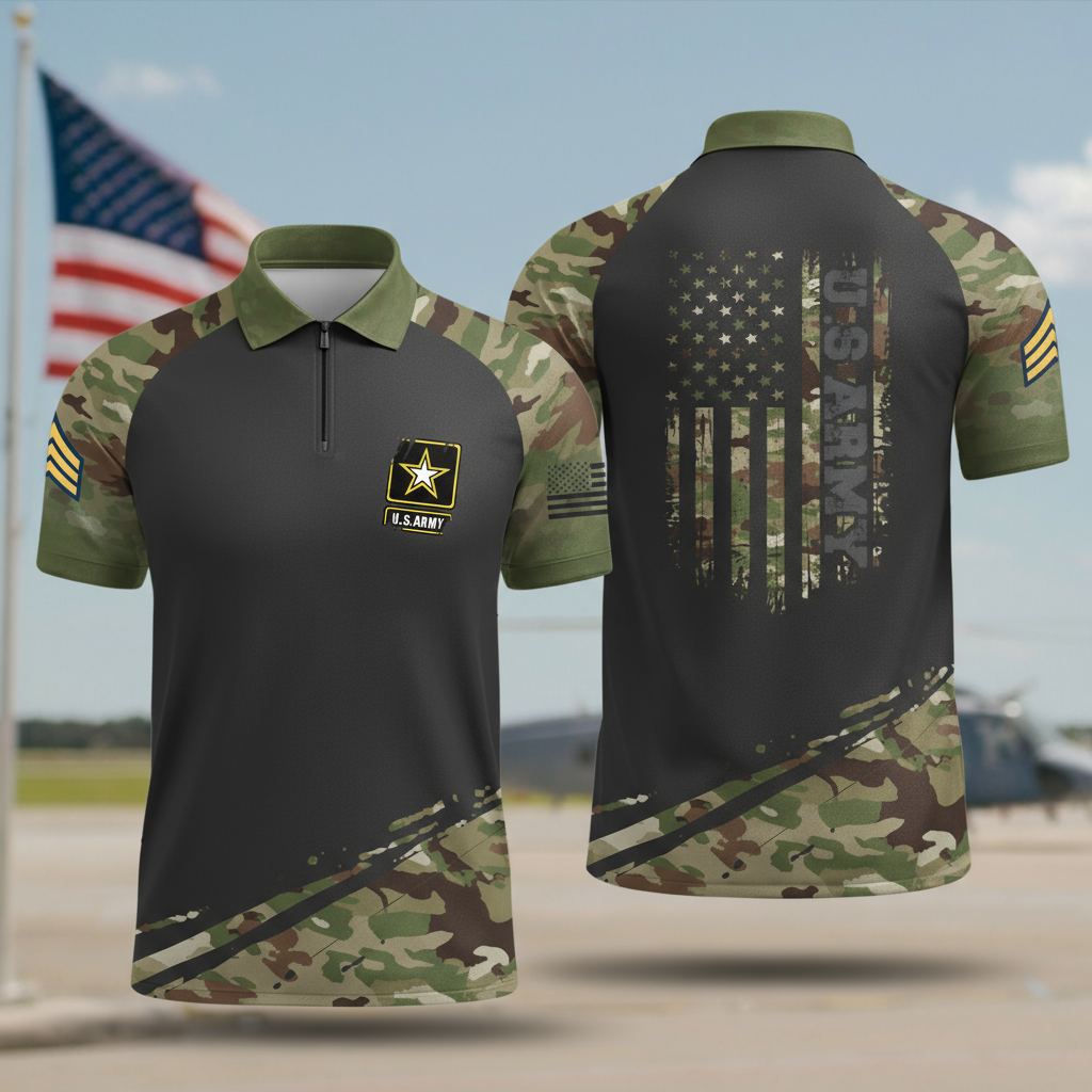 The "Patriot Strike" Performance Polo
