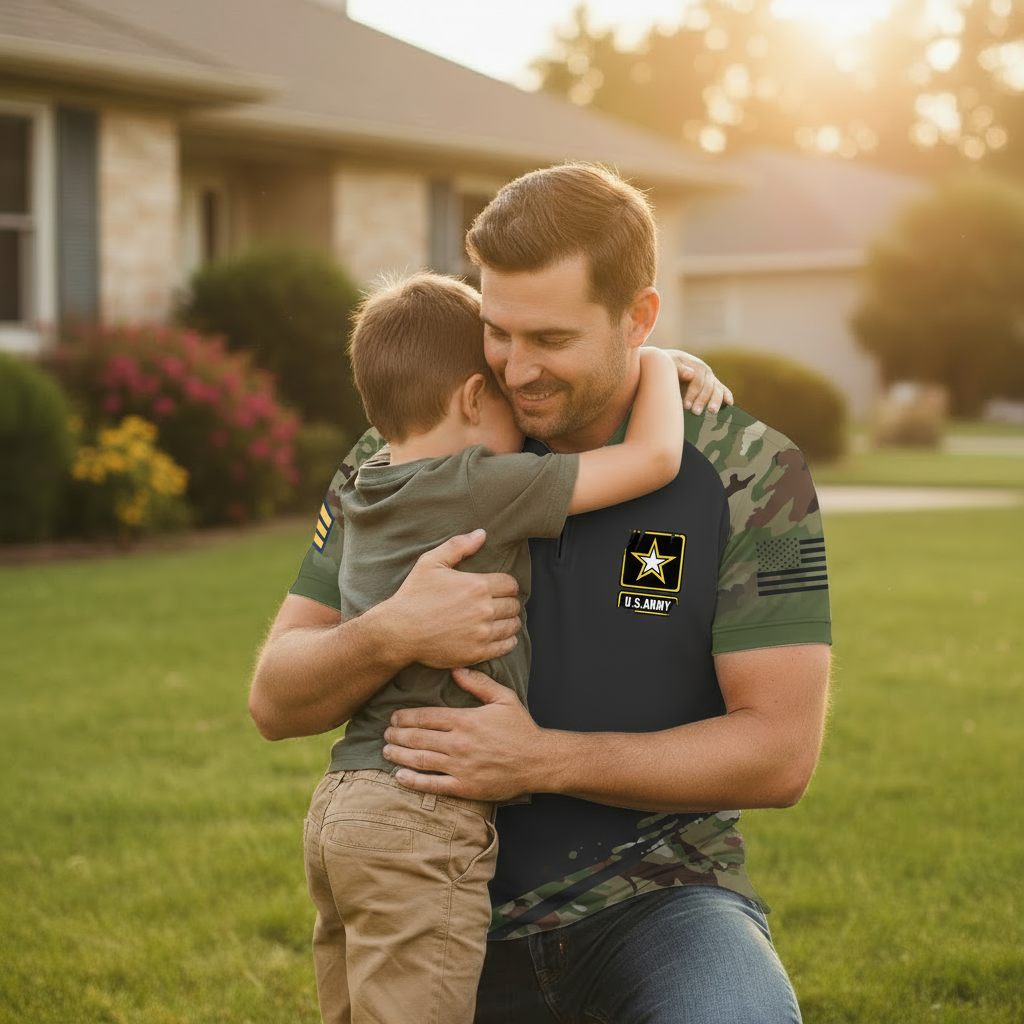 The "Patriot Strike" Performance Polo