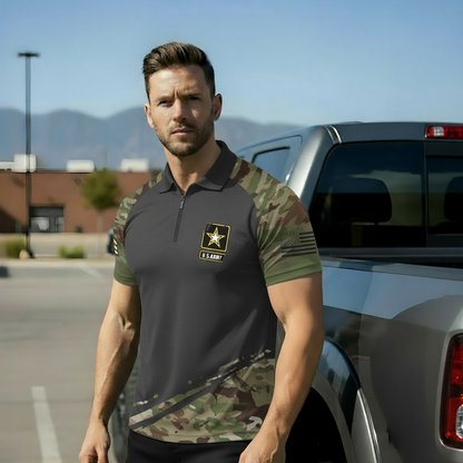 The "Patriot Strike" Performance Polo