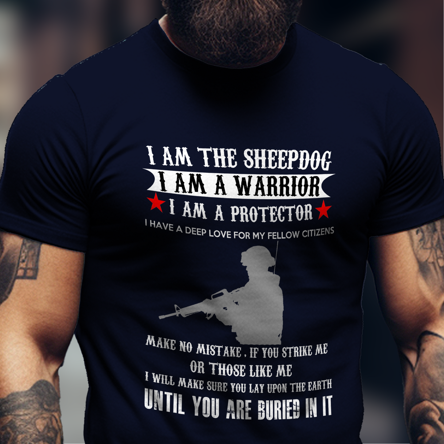 I Am The SheepDog Shirt