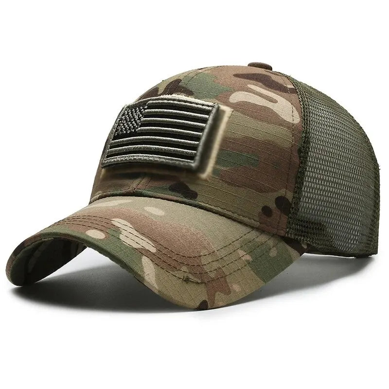 The Defender Camo Patch Hat