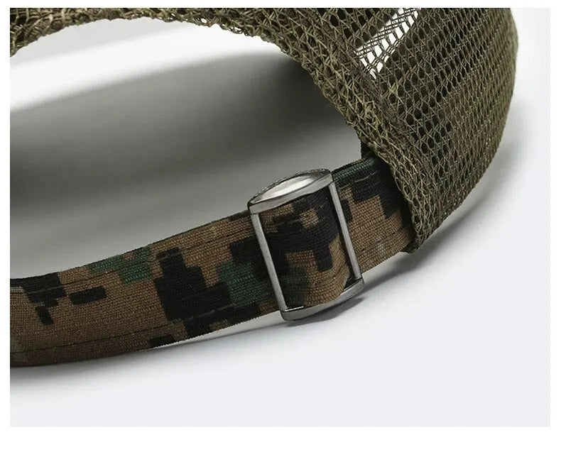 The Defender Camo Patch Hat