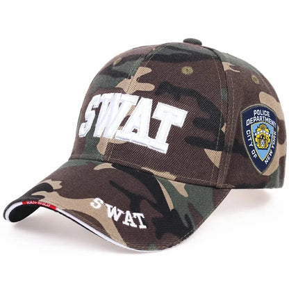 SWAT Tactical Baseball Cap | Embroidered Special Unit Style