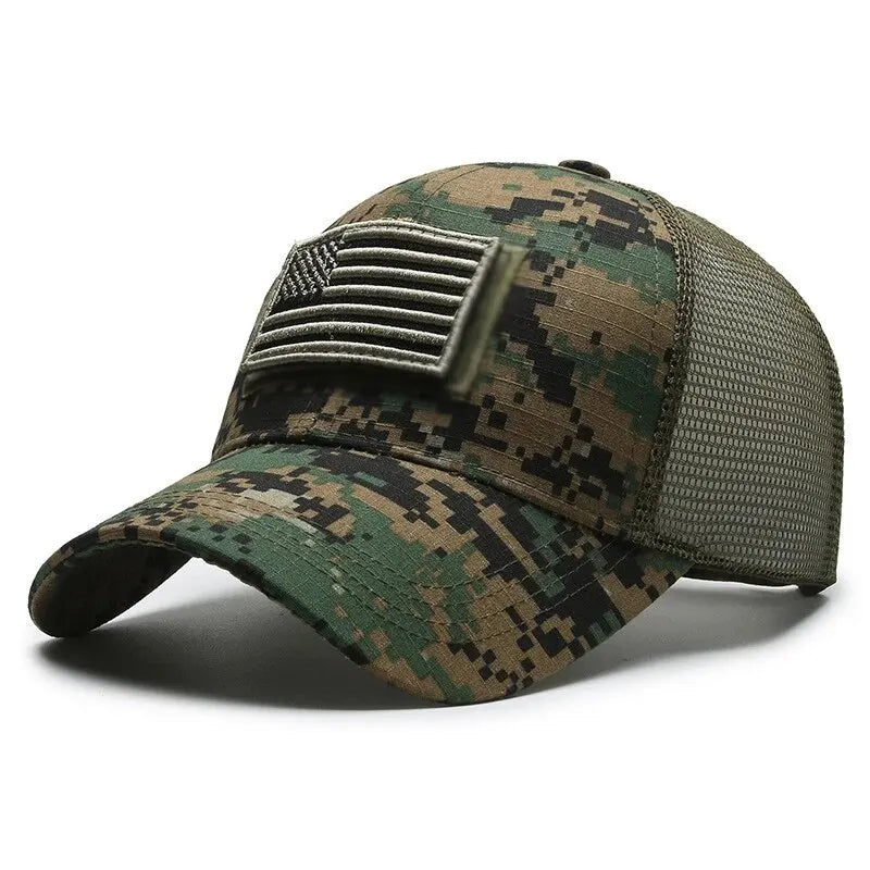 The Defender Camo Patch Hat