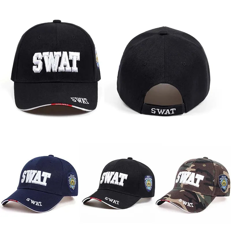 SWAT Tactical Baseball Cap | Embroidered Special Unit Style