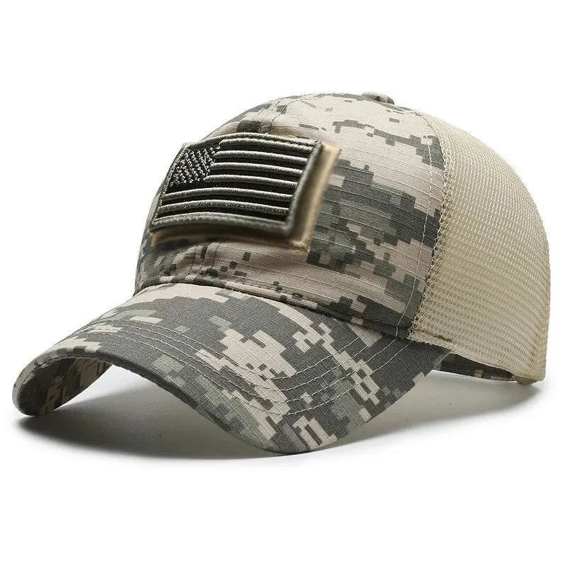 The Defender Camo Patch Hat