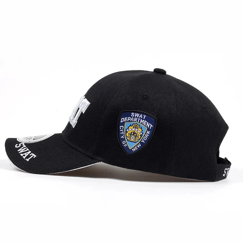 SWAT Tactical Baseball Cap | Embroidered Special Unit Style