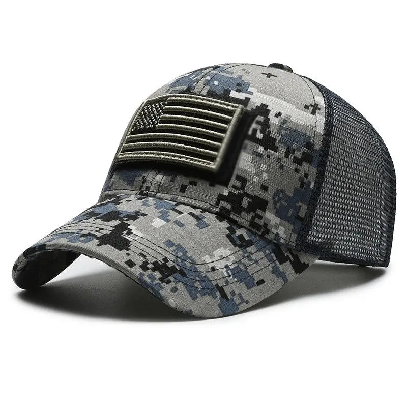 The Defender Camo Patch Hat