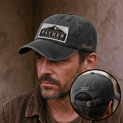 Father Figure Hat | Funny Dad Bod | Custom Embroidered & Colors