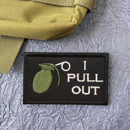I Pull Out Patch