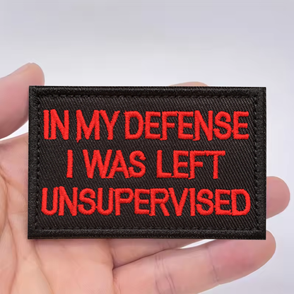 In My Defense I Was Left Unsupervised Patch