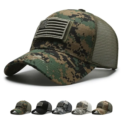 The Defender Camo Patch Hat