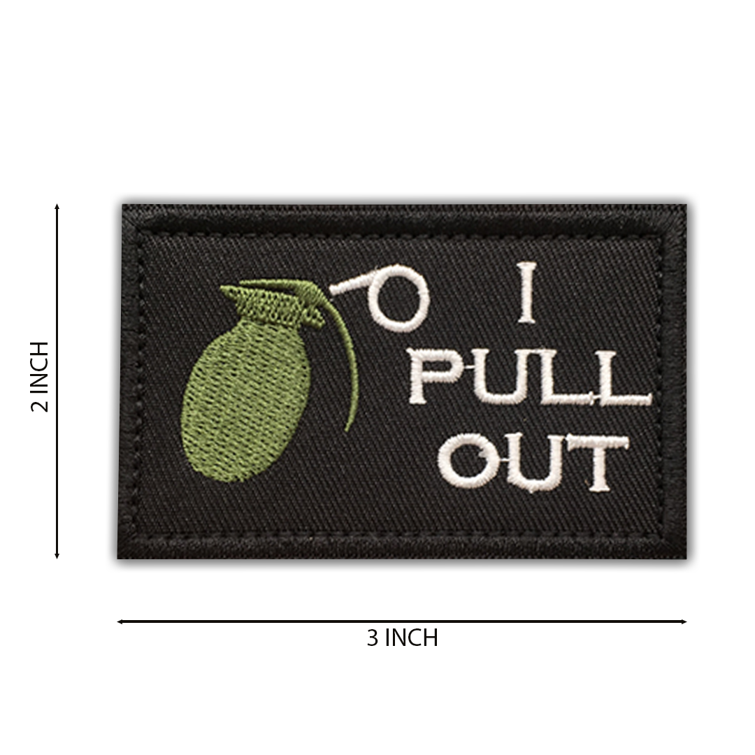 I Pull Out Patch