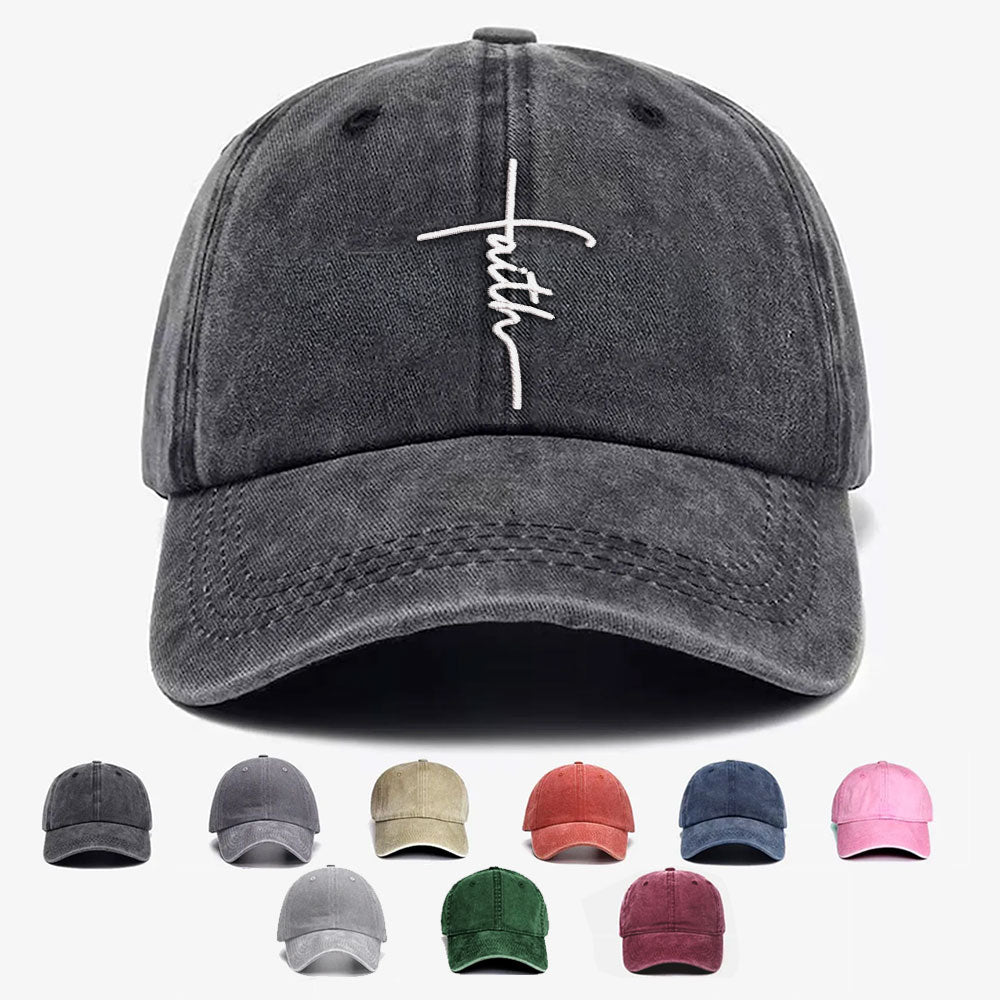 Faith Embroidered Cap LANT1041