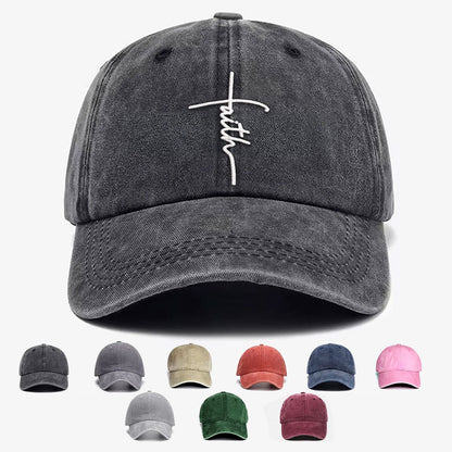 Faith Embroidered Cap LANT1041