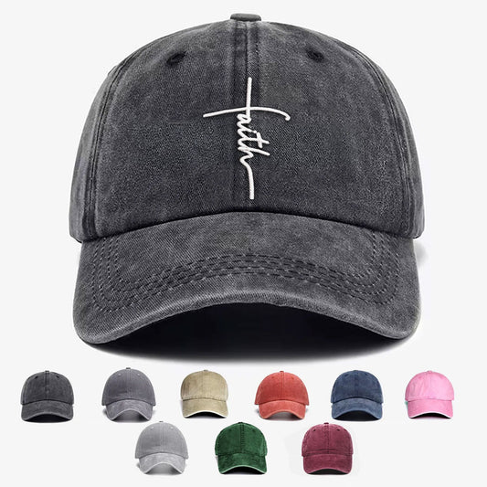 Faith Embroidered Cap LANT1041