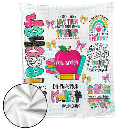 Teacher Life Blanket