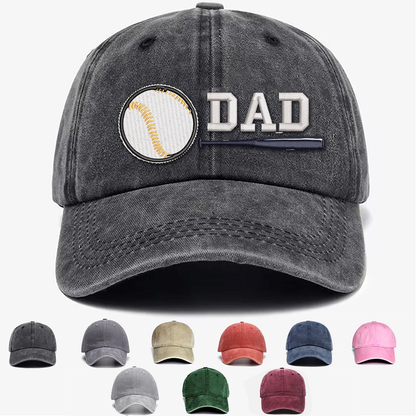 Custom Embroidered DAD Hat | Personalized Names & Year | Vintage Cap