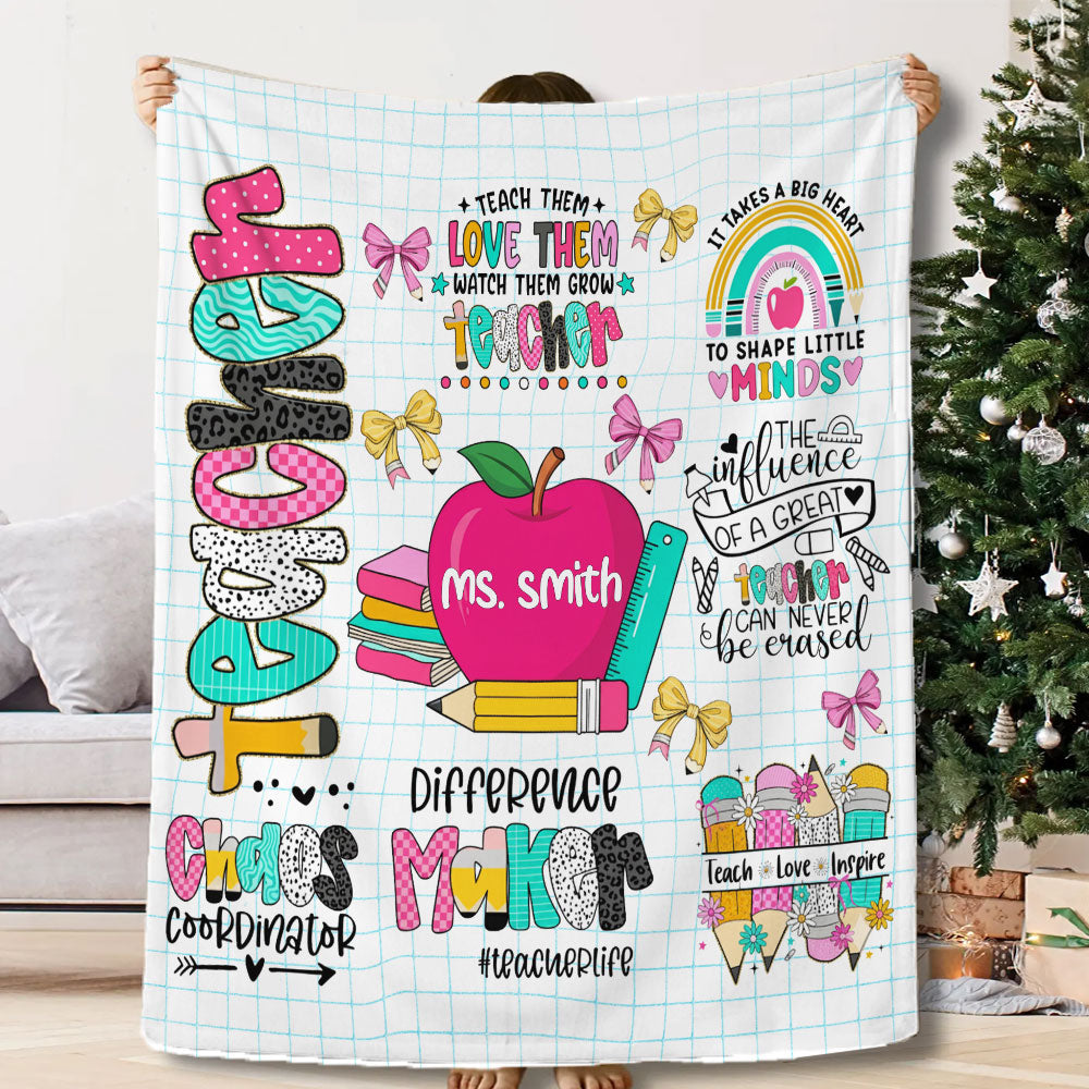 Teacher Life Blanket