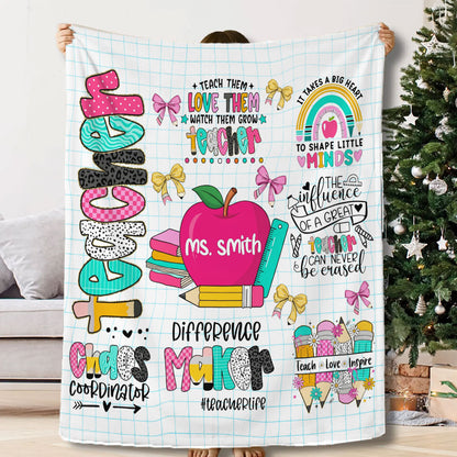 Teacher Life Blanket