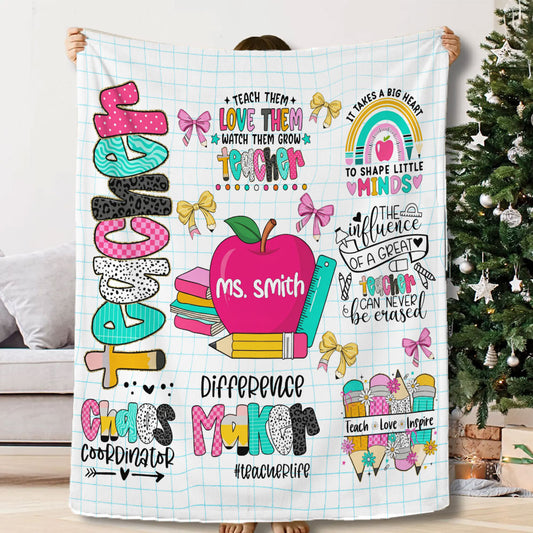 Teacher Life Blanket