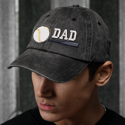 Custom Embroidered DAD Hat | Personalized Names & Year | Vintage Cap