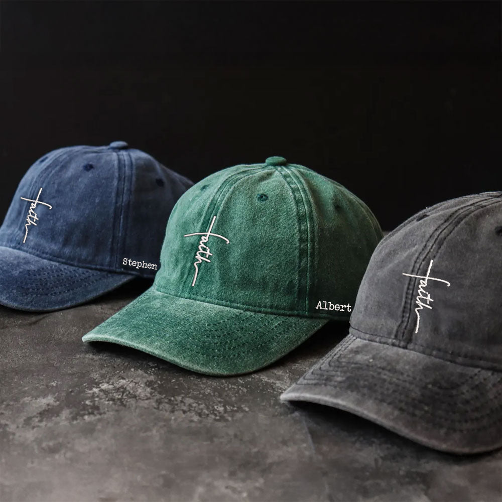 Faith Embroidered Cap LANT1041