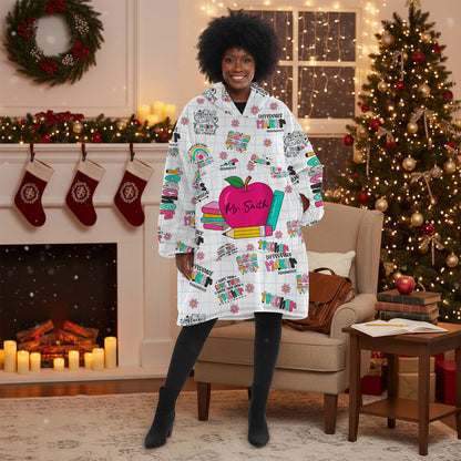 Teacher Difference Maker Hoodie Blanket