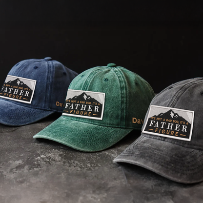 Father Figure Hat | Funny Dad Bod | Custom Embroidered & Colors