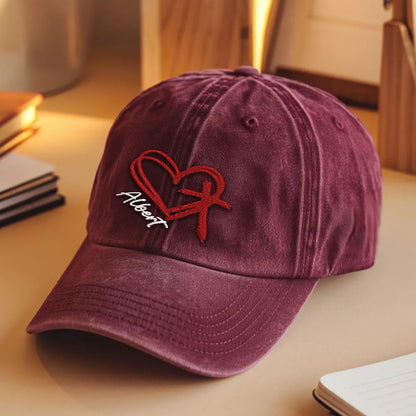 Jesus Has My Back Embroidered Cap LANT1038