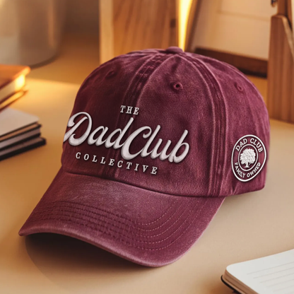 The Dad Club Collective Hat | Custom Embroidered, Personalized & Colors