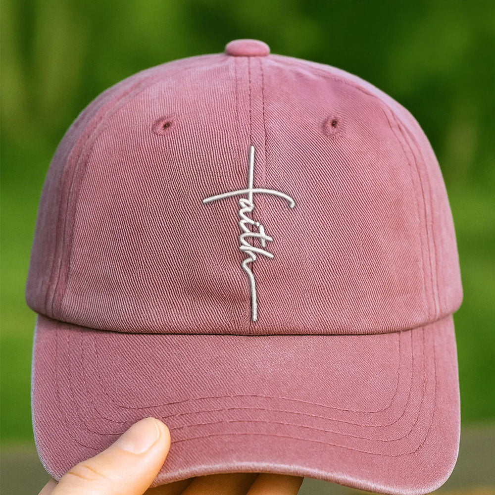 Faith Embroidered Cap LANT1041