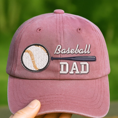 Custom Embroidered Baseball DAD Hat | Personalized Names & Year | Vintage Cap