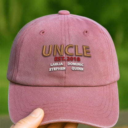 Dad Papa Vintage Style Embroidered Cap LANT1035