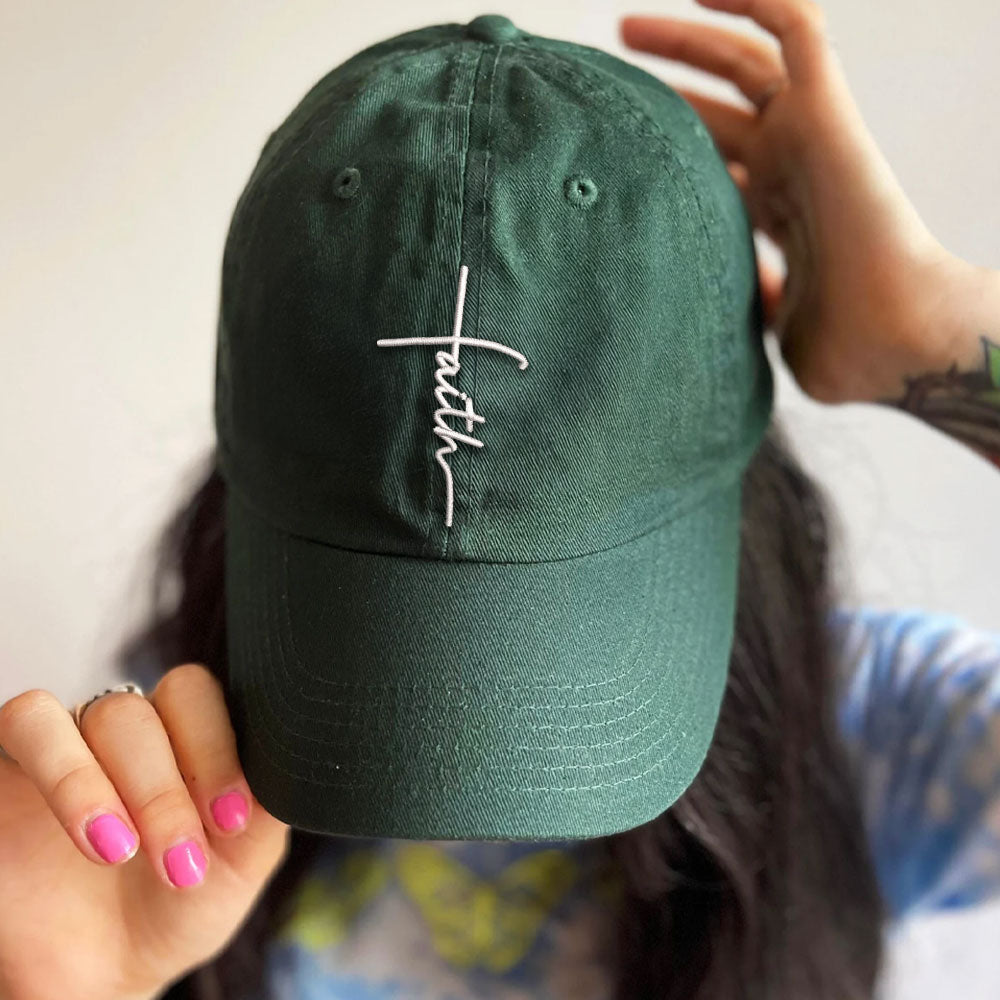 Faith Embroidered Cap LANT1041