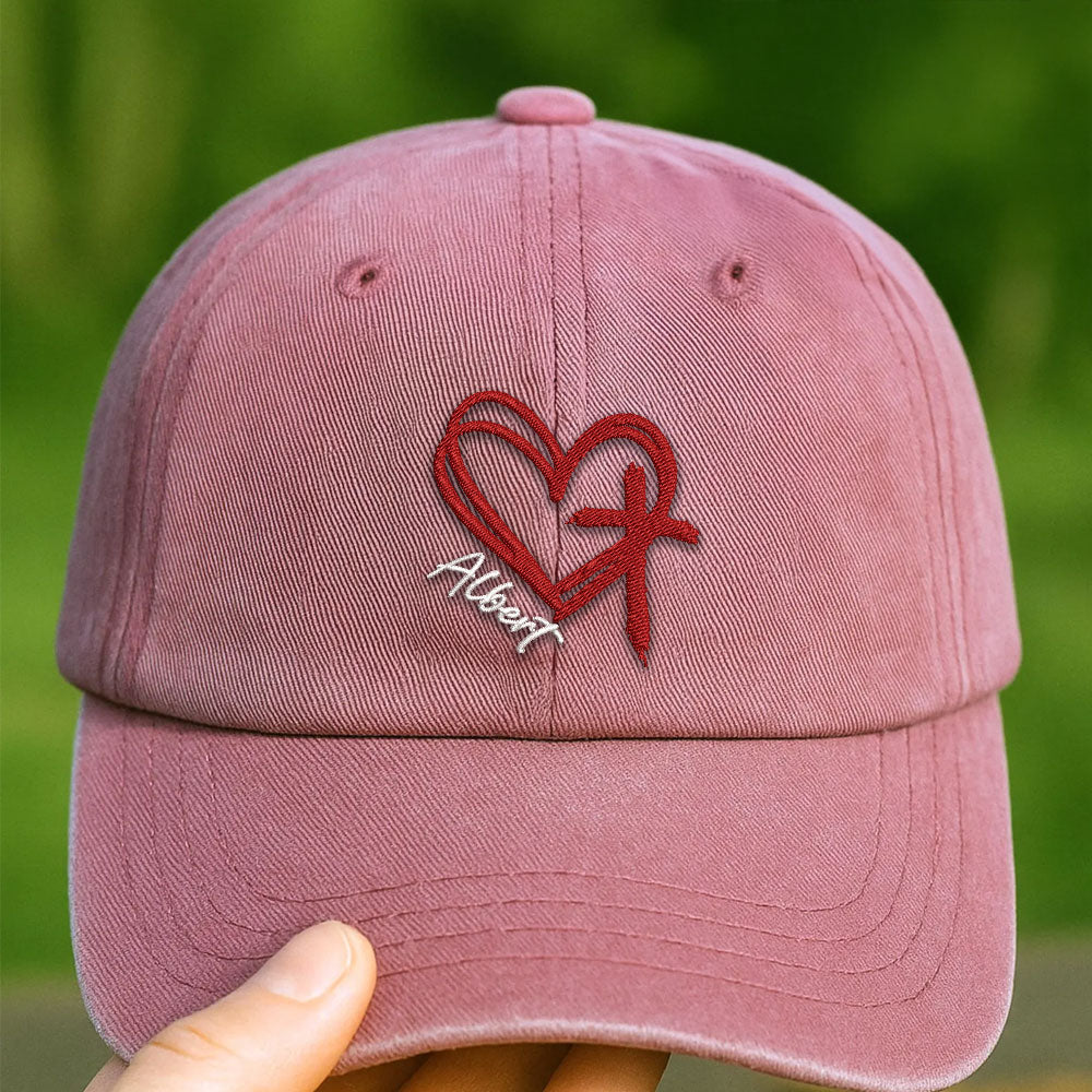 Jesus Has My Back Embroidered Cap LANT1038