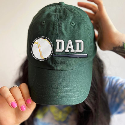 Custom Embroidered DAD Hat | Personalized Names & Year | Vintage Cap